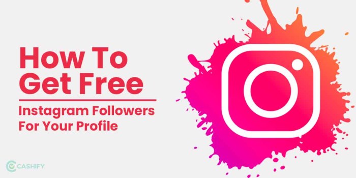 Cara mendapatkan followers instagram gratis