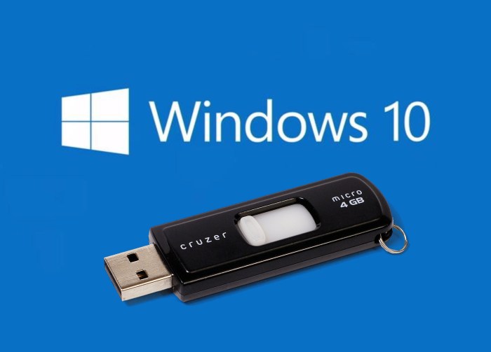 Cara membuat bootable flashdisk untuk instalasi Windows 10