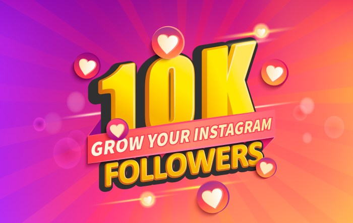 Cara mendapatkan followers instagram 10k per hari